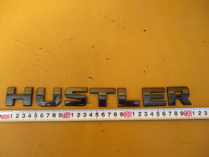 ハスラー MR31S MR41S Jスタイル 純正グリル部分 エンブレム HUSTLER 7文字 77831 65P1 ハスラーグリルエンブレム 71741-65P5