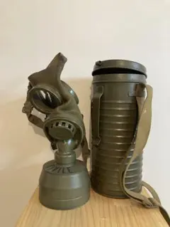 【希少】1940年代 スイス製 ガスマスク 第二次世界大戦 アンティーク