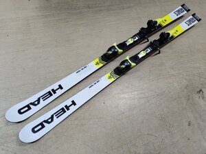 1▲955 HEAD（ヘッド）ジュニアレーシングスキー WOLDCUP REBELS GS 166cm【札幌月寒・店頭引取可】