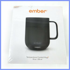 ▲▽:Ember（エンバー） 温度制御スマートマグ2 ブラック 295ml♪黒 マグカップ