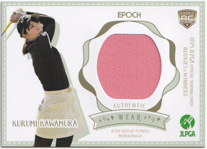 【河村来未/130枚限定/RC】2024 EPOCH JLPGA 女子プロゴルフ ROOKIES & WINNERS ウエア 078/130