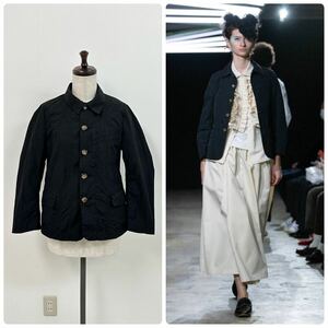 23ss 2023 tao COMME des GARCONS タオ コム デ ギャルソン ナイロン タフタ ジャケット JACKET BLACK ブラック サイズ S 定価60.500円 611