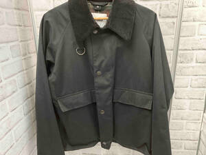 【美品】Barbour／SPEY／ジャケット／サイズS／ポリエステル／ブラック／222MCAS001／ノンオイルジャケット／バブアー／UNITED ARROWS別注