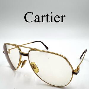 Cartier カルティエ メガネ 眼鏡 度入り ティアドロップ ケース付き