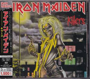 即決(244A)【アイアン・メイデン IRON MAIDEN / キラーズ Killers 良音質リマスター盤】帯付/美品