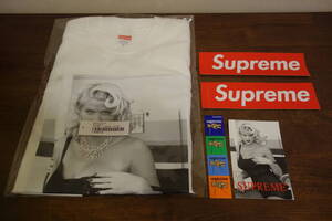 新品未使用 白S Supreme Anna Nicole Smith Tee 21 ss アンナ ニコル Tシャツ boxlogo パーカー fw aw 20 19 18