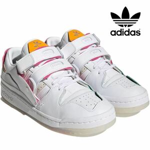 新品未使用 アディダス FORUM LOW【29cm】定価17600円 フォーラム 天然皮革 レザー adidas スニーカー アディダス 2416 ローカット 靴