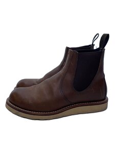 RED WING◆サイドゴアブーツ/US7.5/BRW/レザー/279