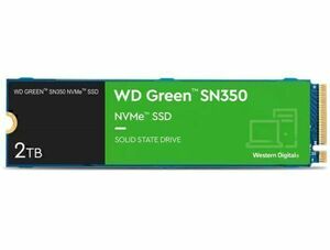 WESTERN DIGITAL WD Green SN350 M.2 2280 2TB NVMe SSD BOX 未使用