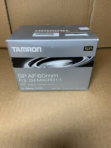 TAMRON SP AF 60mm f2 Di II MACRO 1:1 G005N2 For Nikon カメラレンズ Fマウント オートフォーカス