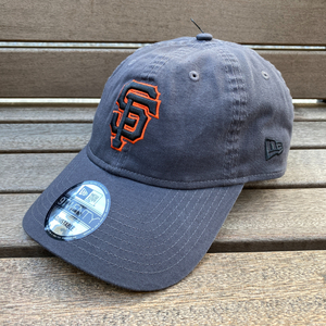 USA正規品 NEWERA ニューエラ 9TWENTY サンフランシスコ ジャイアンツ SF Giants メジャー MLB グラファイト ストラップバック キャップ