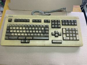 FUJITSU LIMITED OASYS FACOM6140KA1 キーボード　1988年製　作動未確認　ジャンク品