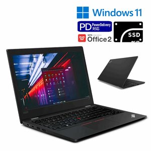 【中古ノート】Lenovo Thinkpad L580 Core i5 8250U 新品SSD 容量選択可 Windows11Pro