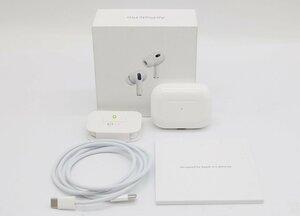 【1円】Apple AirPods Pro エアポッズプロ 第2世代 MTJV3J/A ペアリング未解除 部品取り アップル z24-1258 ジャンク品 z_e