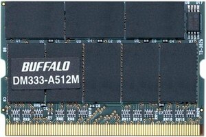 ★中古動作品★BUFFALO DM333-A512M PC2700 172Pin MicroDIMM ★送料無料★初期保障