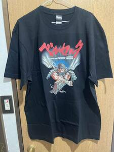 新品 大ベルセルク展 BERSERK ガッツ Tシャツ コミック 表紙 アニメ 黒 ブラック XXL 