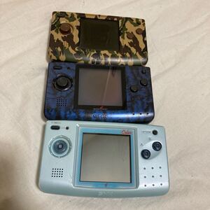 SNK NEOGEO POCKET ネオジオポケット ネオジオポケットカラー 3台セット 動作確認済 現状品