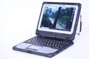 即配 超堅牢 防水防塵 タッチパネル 2in1 タブレット TOUGHBOOK CF-20E0385VJ i5-7Y57 RAM4GB SSD128GB 10.1WUXGA Windows10