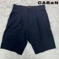 《美品》GABAN ギャバン ハーフパンツ ネイビー メンズ S