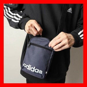 adidas エッセンシャルズ ウエストポーチ ウエストバッグ ボディバッグ ショルダーバッグ 新品未使用 タグ付き