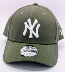 【未使用品 04】NEW ERA ニューエラ ベースボール キャップ ヤンキース フリーサイズ New York Yankees オリーブカーキ 283997