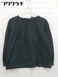 ◇ A.P.C. アーペーセー 長袖 シャツ ブラウス サイズXS ブラック レディース