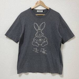 4サイズ UNDERCOVER ウサギ Tシャツ グレー アンダーカバー 半袖 カットソー Tee ラビット archive 4060121