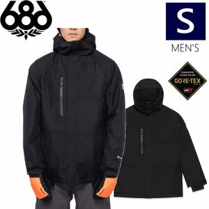 ● 686 GORE-TEX CORE SHELL JKT カラー:BLACK Sサイズ メンズ スノーボード スキー ジャケット JACKET 23-24 日本正規品