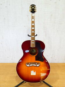 【S) USED!Epiphone アコースティックギター EJ-200★エピフォン/アコギ/ケース無 ※現状品＠180（6）】