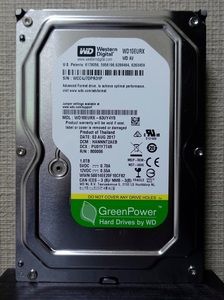 ■未使用品■WesternDigital製 1TB AVコマンド対応HDD WD10EURX