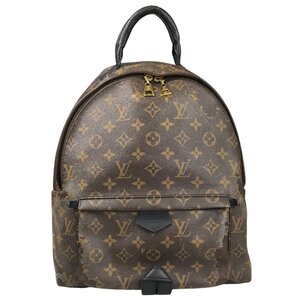 【1円～】ルイヴィトン LOUIS VUITTON バッグ リュックサック バックパック モノグラム パームスプリングス レザー M44873 ブラウン 中古