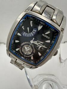 【SEIKO 】WIRED クォーツ 腕時計 中古品　稼動品　わけあり　94-7