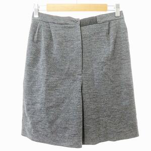 フォクシー ブティック FOXEY BOUTIQUE 美品 キュロット スカート ショート パンツ ウール 40 グレー 0918 ■GY09 レディース