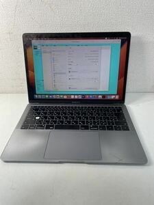 1円スタート/Apple MacBook Air Retina 13-inch 2019 A1932 /Core i5 1.6GHz/128GB/8GB/13.3インチ/Mac OS Ventura/AC欠品