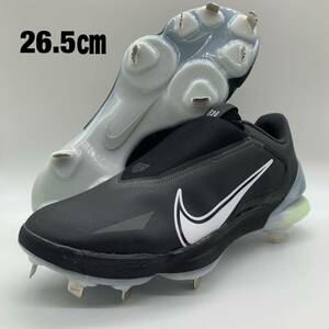 NIKE トラウト 野球 スパイク ブラック 黒 金具 26.5㎝ ローカット