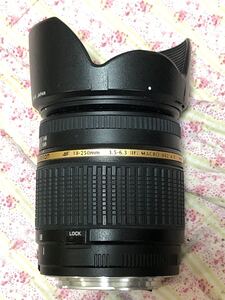 TAMRON AF 18-250mm F3.5-6.3 Di II LD Aspherical [IF] Macro A18 Canon EFマウント用　ジャンク品