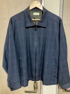 【FACTOTUM】日本製 ジャケット size44 ファクトタム ダブルzip made in japan スウィングトップ JACKET ドメスティック ブルゾン 