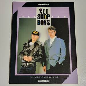 ★ペットショップボーイズ バンドスコア ウエストエンドガールズ★楽譜 PET SHOP BOYS ギター、ベース・タブ譜付 リットー