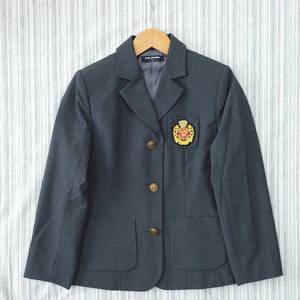 △送料込△★極美品★ポンポネット＊ジャケット＊ブレザー＊濃グレー＊M/150㎝