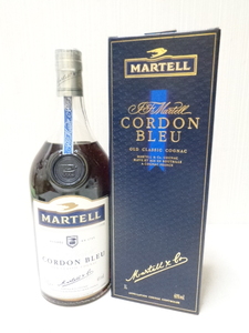 【未開栓】 MARTELL マーテル CORDON BLEU コルドンブルー 1L(1000ml) 箱入り