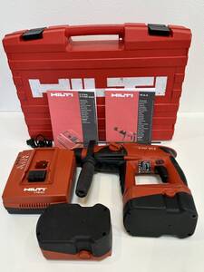 HILTI　TE 2-A　充電式ハンマードリルセット　正常動作品　クリーニング済み