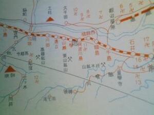 昭和5年頃 大阪鉄道局[徳島沿線案内(傷み欠け)]路線図/徳島線/廃線小松島線