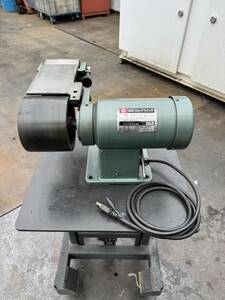 中古品 HITACHI/日立 ベルトグラインダ BG-100 サンダー 研磨