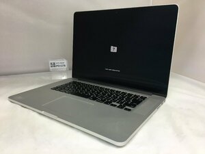 △1円スタート/Apple MacBook Pro Retina 15-inch Mid 2015 A1398 EMC2909/Core i7 2.2GHz/16GB/15.4インチ/AC欠品