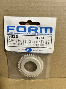 FORM フォルム SU23 スーパーギヤ 43T 京商 kyosho スーパーテン superTen スーパー10