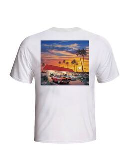 2022年モデル IN-N-OUT BURGER　インアンドアウトバーガー Tシャツ Mサイズ California 白