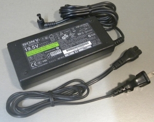 SONY純正現行19.5V4.7A多機種対応← VAIO VGP-AC19V11 VGP-AC19V10 VGP-AC19V13 VGP-AC19V31 VGP-AC19V36 VGP-AC19V41 VGP-AC19V42適合可 