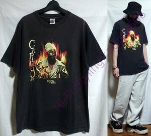 Capleton ケイプルトン レゲエ 希少 古着 ヴィンテージ Tシャツ L 黒 reggae used vintage tee black size L