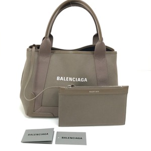 $$ BALENCIAGA バレンシアガ トートバッグ カバス 339933 カーキ やや傷や汚れあり