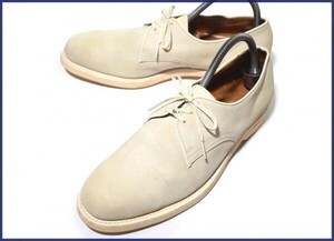 希少ビンテージ品★HEILBORN SHOE★USMC/アメリカ海兵隊サービスシューズ【8/25.5/白ベージュ】グッドイヤー製法/SERIAL:628/◆X11J121